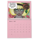 予定表 カレンダー (2月 2027)