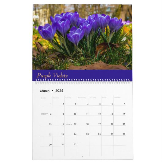 予定表 カレンダー (3月 2026)