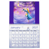 予定表 カレンダー (1月 2027)