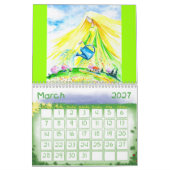 予定表 カレンダー (3月 2027)