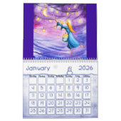 予定表 カレンダー (1月 2026)