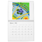 予定表 カレンダー (2月 2026)