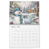 予定表 カレンダー (2月 2026)