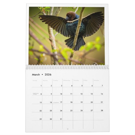 予定表 カレンダー (3月 2026)