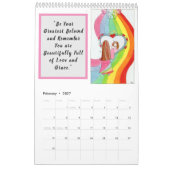 予定表 カレンダー (2月 2027)