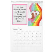 予定表 カレンダー (2月 2026)