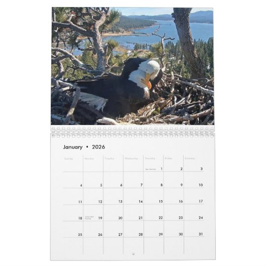 予定表 カレンダー (1月 2026)