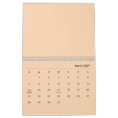 予定表 カレンダー (3月 2027)