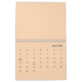 予定表 カレンダー (3月 2026)