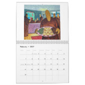 予定表 カレンダー (2月 2027)