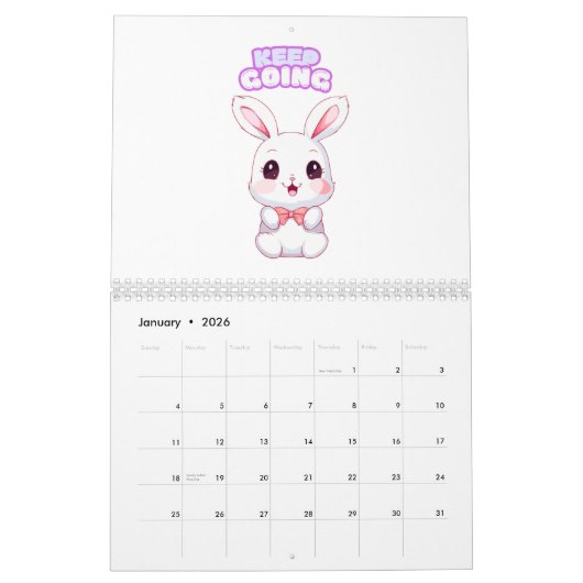 予定表 カレンダー (1月 2026)