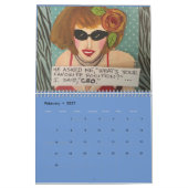 予定表 カレンダー (2月 2027)