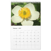 予定表 カレンダー (2月 2027)