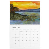 予定表 カレンダー (2月 2027)