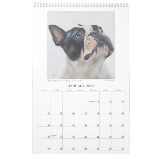 予定表 カレンダー (1月 2026)