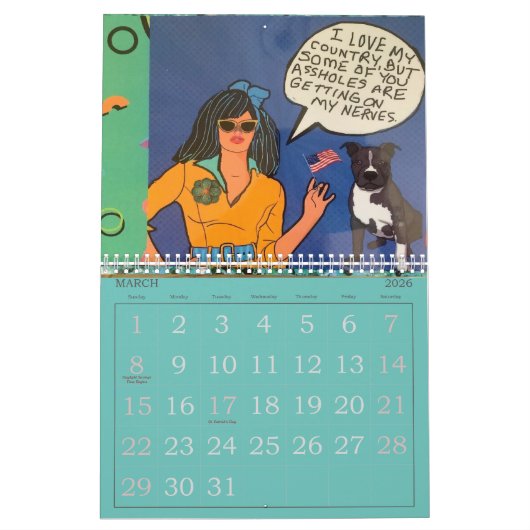 予定表 カレンダー (3月 2026)