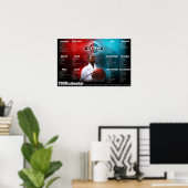 予定表 ポスター (ホームオフィス)