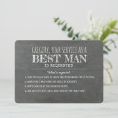 予想されること - 面白いベストマンからのプロポーズ 招待状 (スタンド正面)