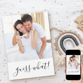 予想される写真妊娠シンプルの数を推測 案内状