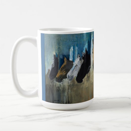 予想のマグ コーヒーマグカップ (左)