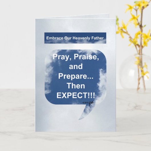 予想の3つのP's カード (黄色い花)