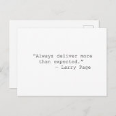 予想以上のLarryページを提供 ポストカード (正面/裏面)