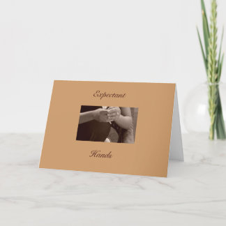 予期している手 カード