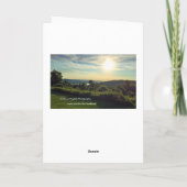 予期しない誕生日カード カード (裏面)