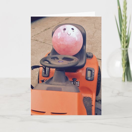 予期しない誕生日カード カード (正面)