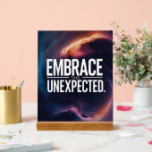 予期せぬ事態を受け入れる アクリルサイン (ウェディング)