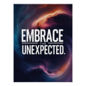 予期せぬ事態を受け入れる ポスター (正面)