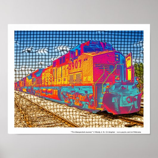 予期せぬ旅、プリント、またはポスター ポスター (正面)