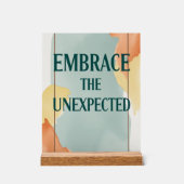 予期せぬ選択を受け入れる3 アクリルサイン (正面)