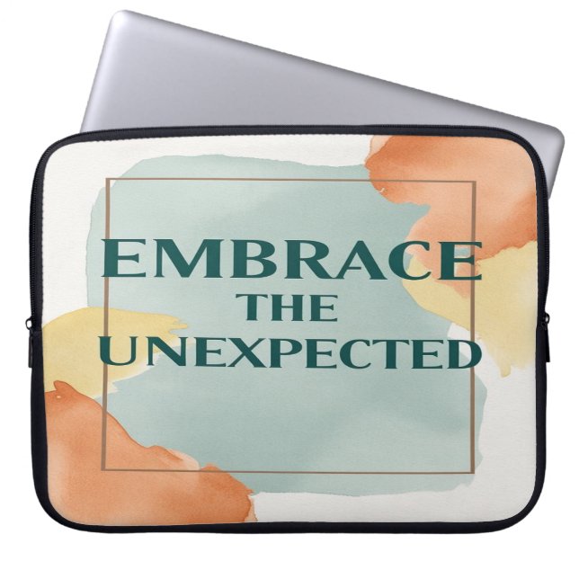 予期せぬ選択肢を受け入れる2 ラップトップスリーブ (正面)