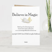 予期せぬ魔法 カード (裏面)