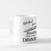 予測される週末: 読むこと…. コーヒーマグカップ (正面左)