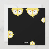 予測できなおもしろいハッピーイースター熱狂する | シーズンカード (裏面)