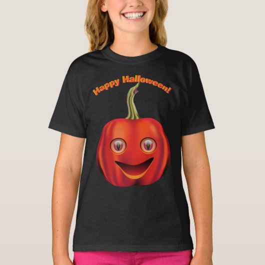 予測できなかぼちゃハロウィンTシャツ Tシャツ (正面)