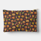 予測できなかぼちゃ及びサクインスパイアス(デザイン2) アクセサリーポーチ (裏面)