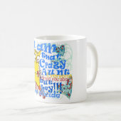 予測できなくコンテンポラリーなデザインのユーモア コーヒーマグカップ (正面右)