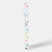 予測できなカラフル眼鏡 Case-Mate iPhoneケース (裏面 / 左)