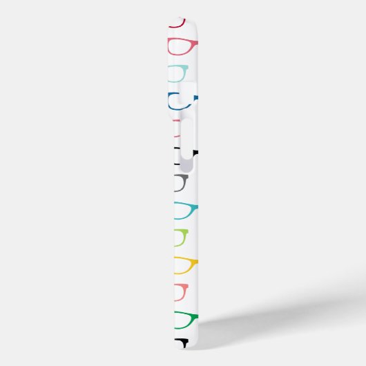 予測できなカラフル眼鏡 Case-Mate iPhoneケース (裏面 / 左)