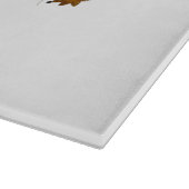 予測できなクリスマスエンジェルモダンアートスタイル カッティングボード (角)