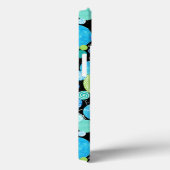予測できなターコイズブルーネオングリーンエメラルドパターン Case-Mate iPhoneケース (裏面 / 右)