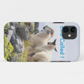 予測できなデザイン – 畑の羊 Case-Mate iPhoneケース (裏面(横))