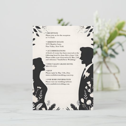 予測できなユニークおもしろいファンキーミーム結婚ズ エンクロージャーカード (スタンド正面)