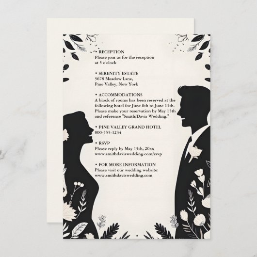 予測できなユニークおもしろいファンキーミーム結婚ズ エンクロージャーカード (正面/裏面)