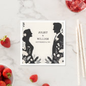 予測できなユニークおもしろいファンキーミーム結婚ズ スタンダードカクテルナプキン (インサイチュ)