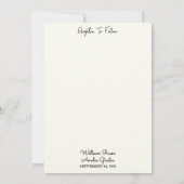 予測できなユニークおもしろいファンキーミーム結婚ズ 招待状 (裏面)