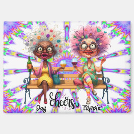 予測できなワインレディース応援マグネット マグネット